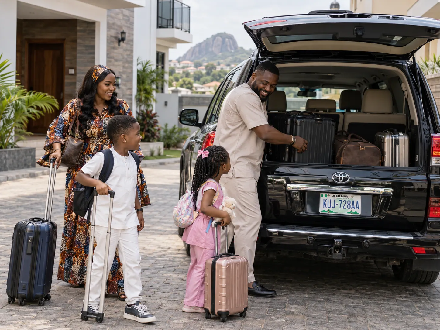 Duragle self drive keys handover service in Abuja