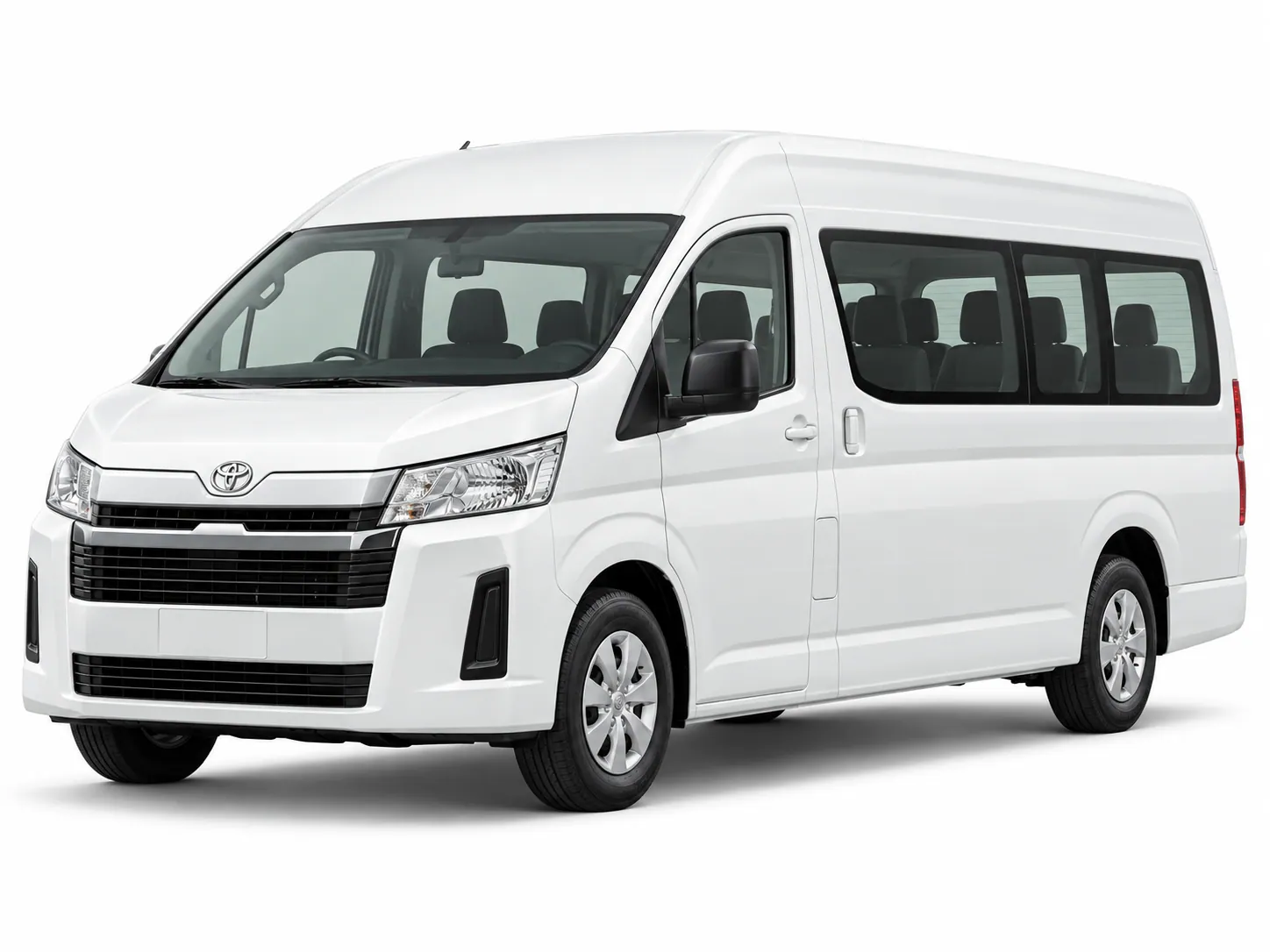 Toyota Hiace Executive White vehicle rental image