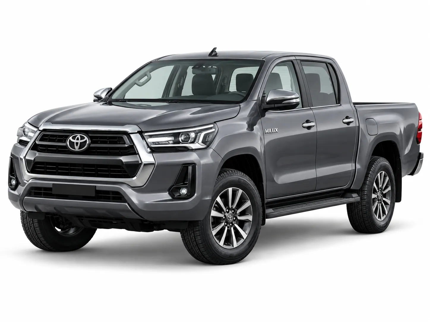 Toyota Hilux Grey vehicle rental image